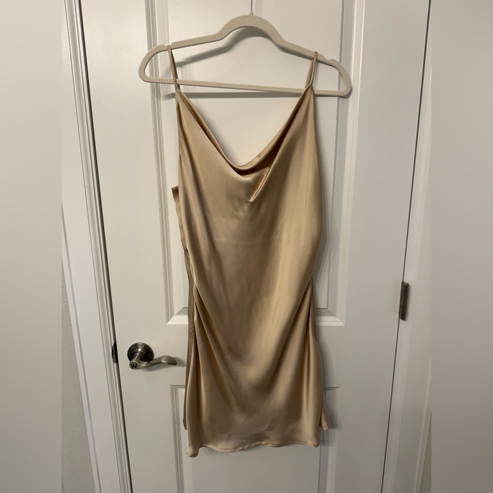 Satin slip dress Size M